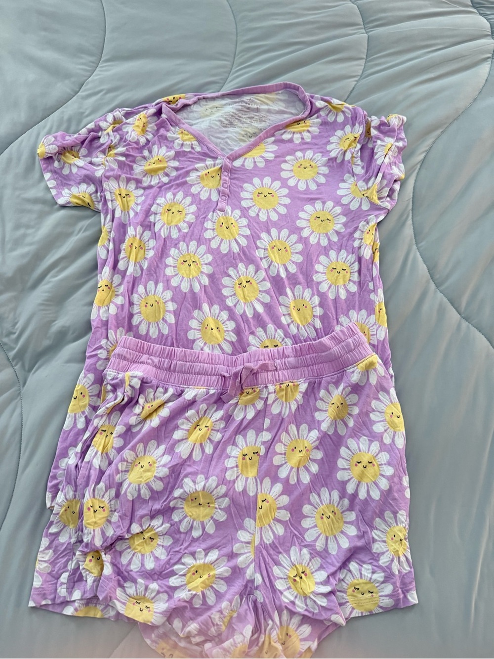 Little Sleepies Flower Power Pajama Set Women’s - Sz Small - Picture 1 of 5